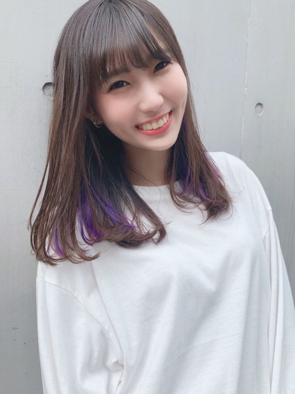 笑顔の女性