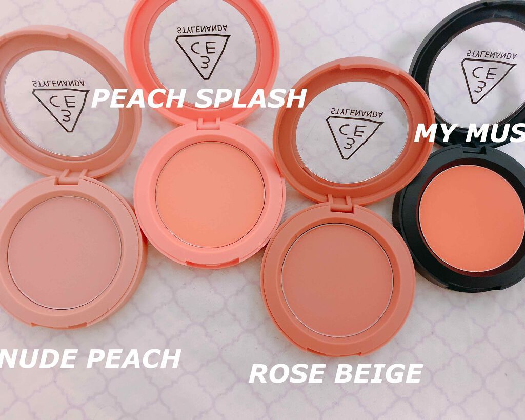 3CE　オレンジチーク