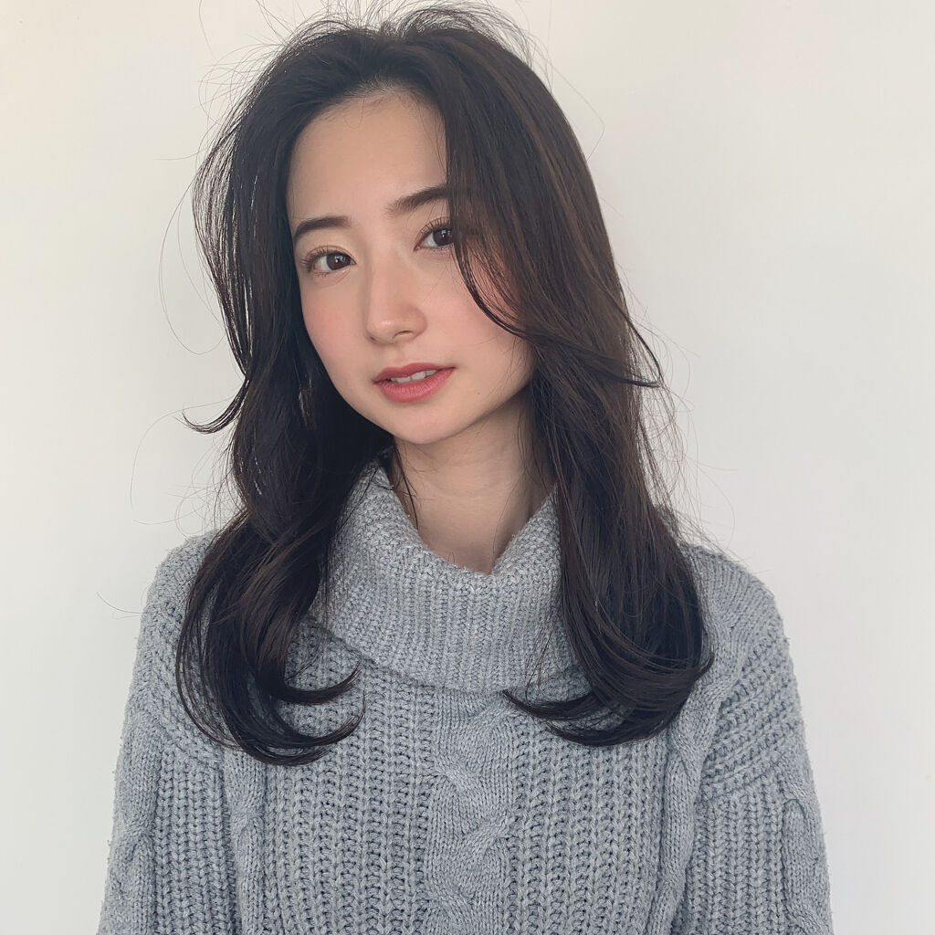 ロングヘアの女性