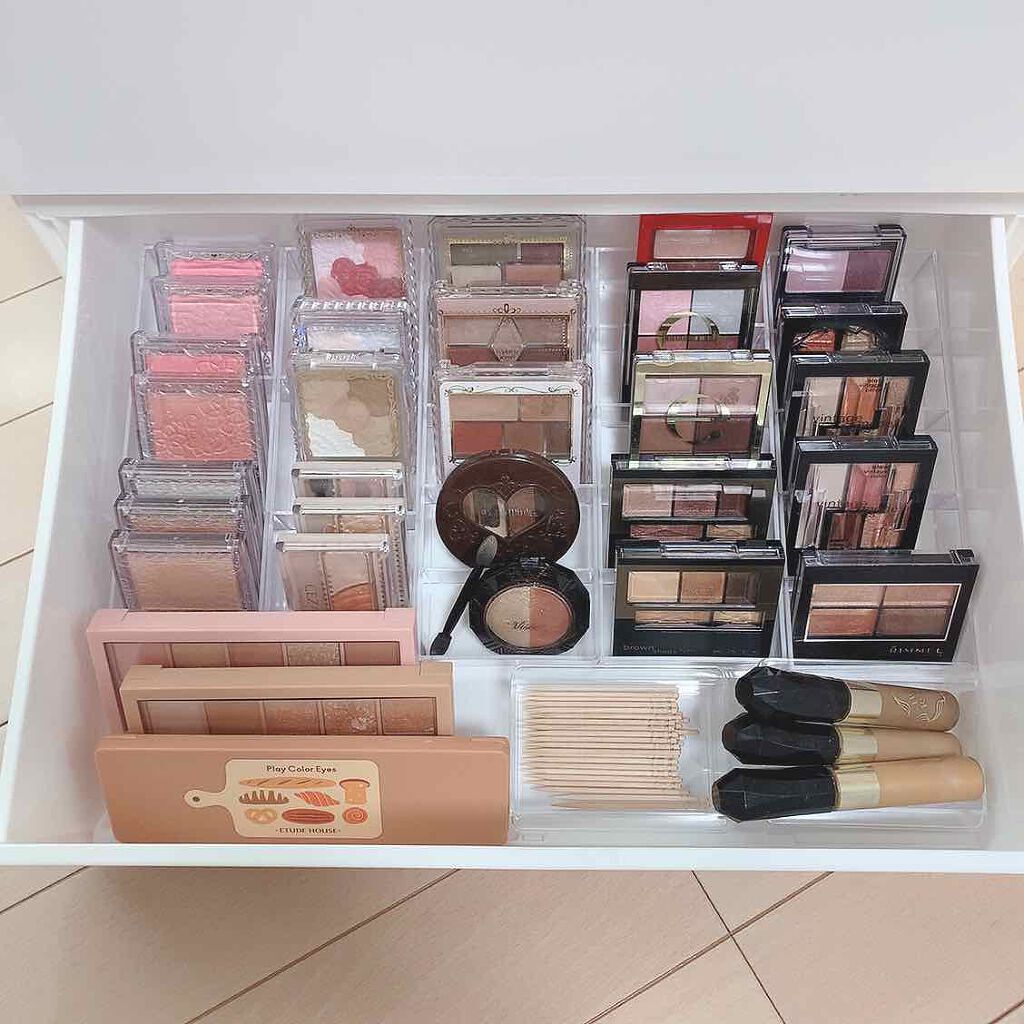 「100均コスメ収納アイデア【ダイソー・セリア・キャンドゥ】持ち運び用や引き出し収納も」の画像(#160975)