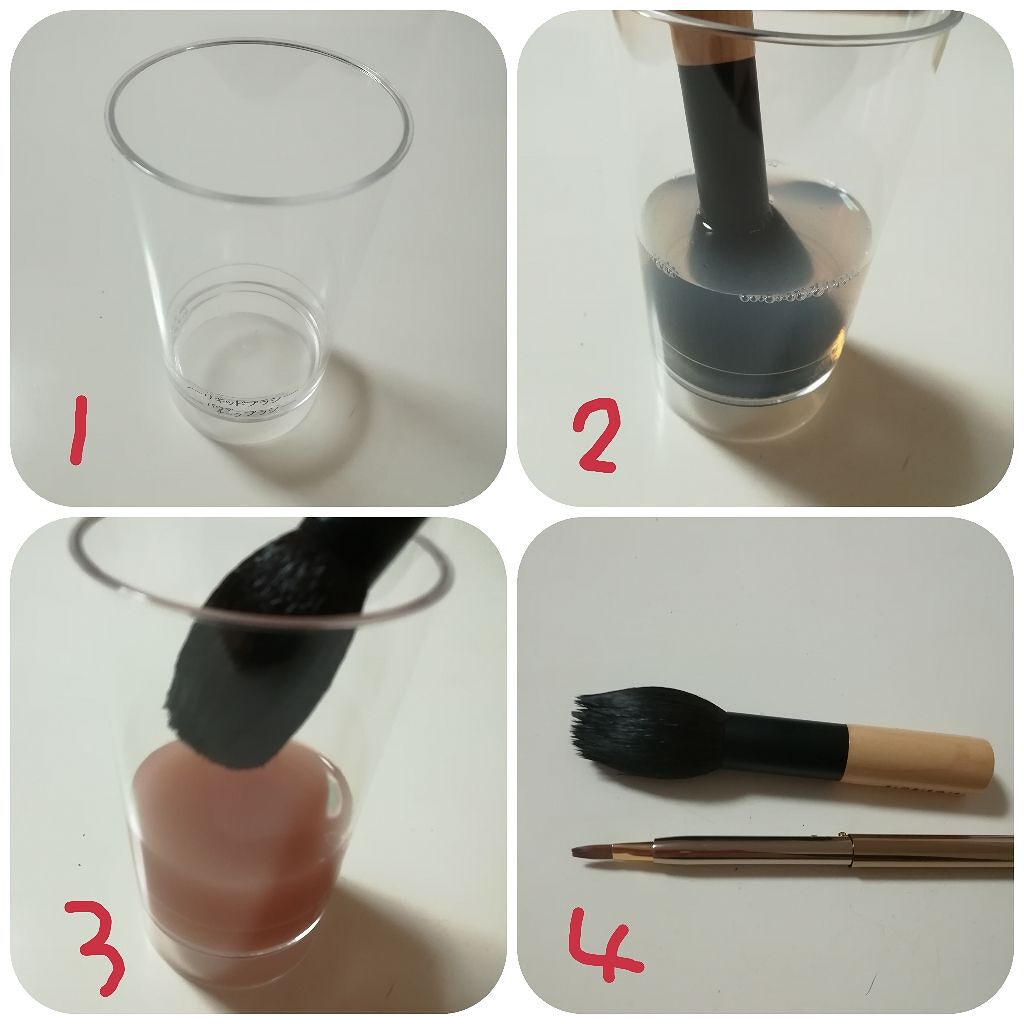 「【メイクブラシの洗い方】家にある洗剤や100均アイテムでできる簡単お手入れ方法」の画像（#577931）