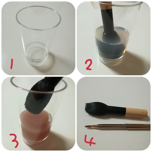 「【メイクブラシの洗い方】家にある洗剤や100均アイテムでできる簡単お手入れ方法」の画像(#577931)