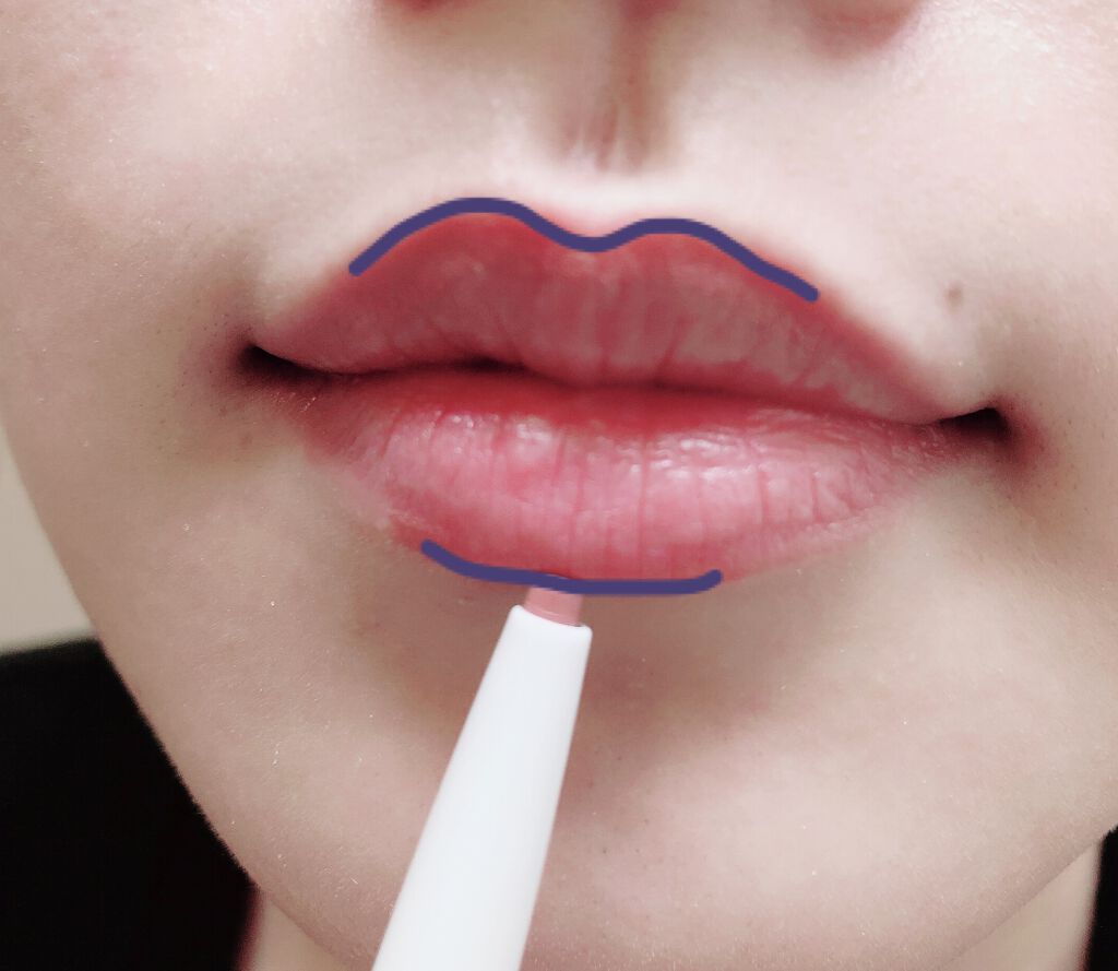リップライナーの正しい使い方!色・なりたい唇別の使い方もご紹介|薄い唇もボリューミーな唇に♡の画像