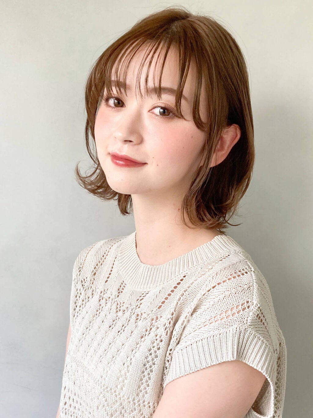 ボブヘアの女性