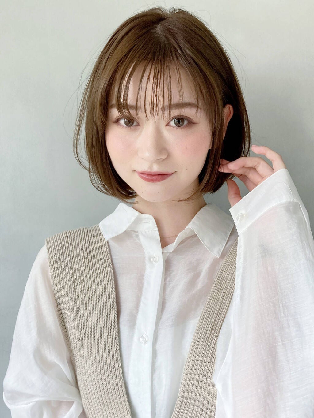 唇がきれいな女性