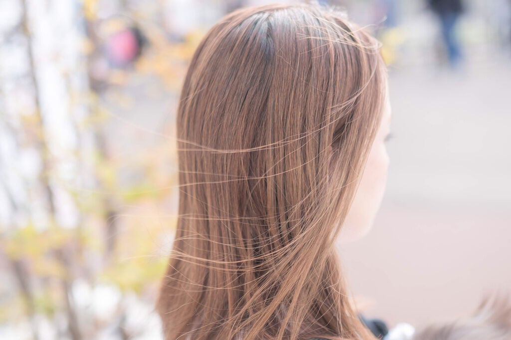 ブラウンヘアの女性