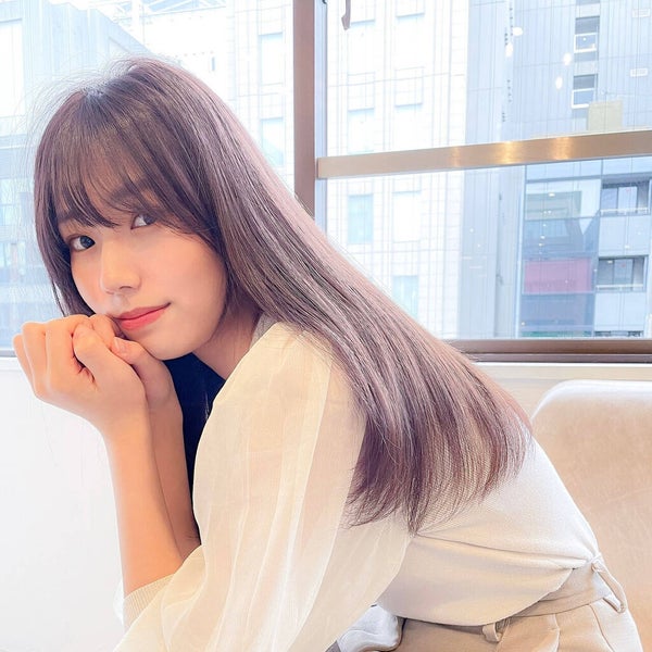 ロングヘアの女性