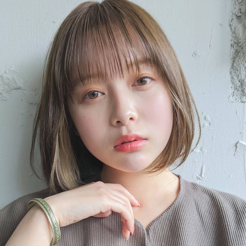 キュートな印象のタンバルモリヘアの女性