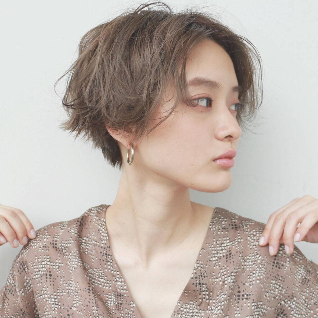 メンズライクなヘアスタイル