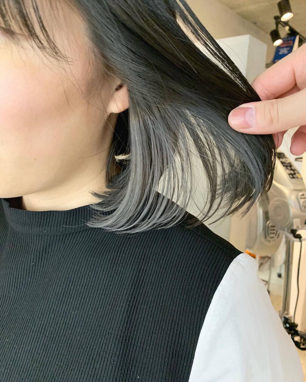 「グレーの髪色が気分♡市販のヘアカラー人気のおすすめ7選｜ブリーチあり・なし徹底比較！」の画像（#324415）