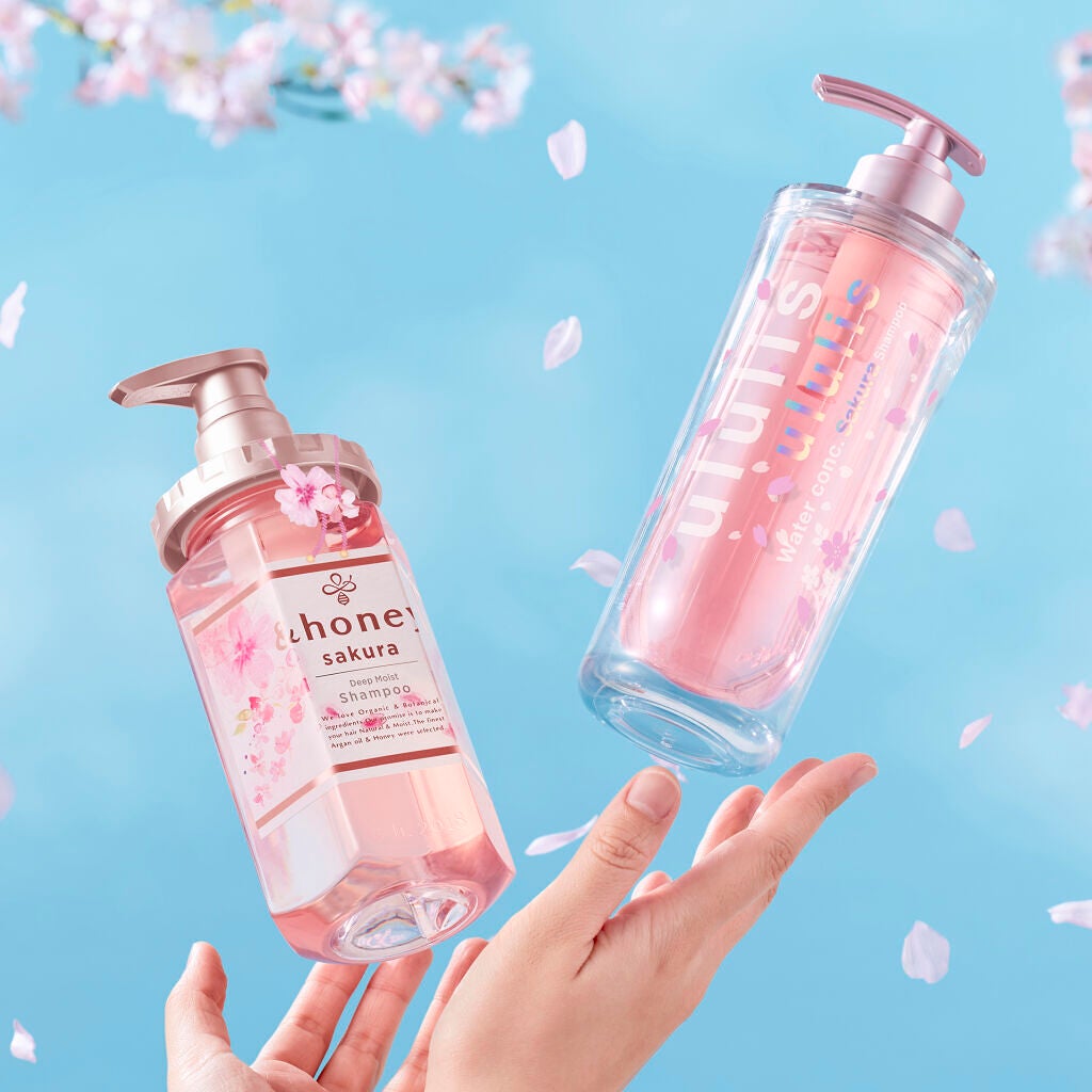 2021年LIPSベスコス受賞の【&honey】•【ululis】から桜デザインが数量限定で登場!の画像