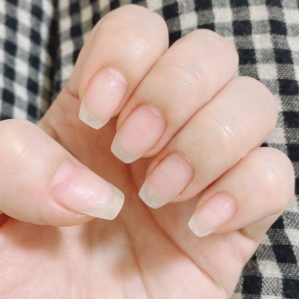 スクエアオフ型の爪