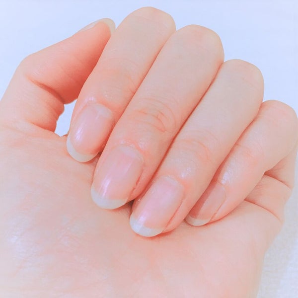 ラウンド型の爪