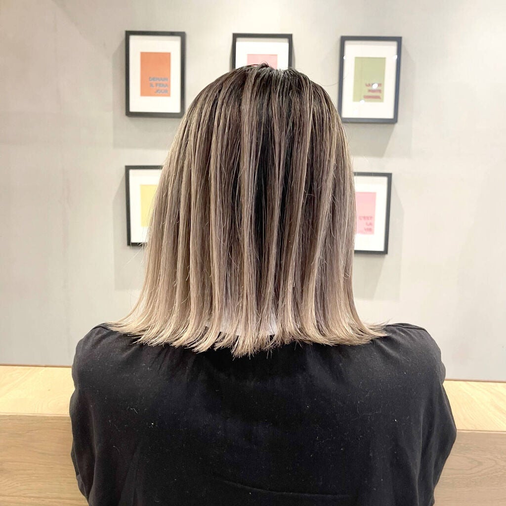 「バレイヤージュとは?美容院でのやり方や失敗例・おすすめヘアカラーを紹介!長さ別の髪型も」の画像(#327871)
