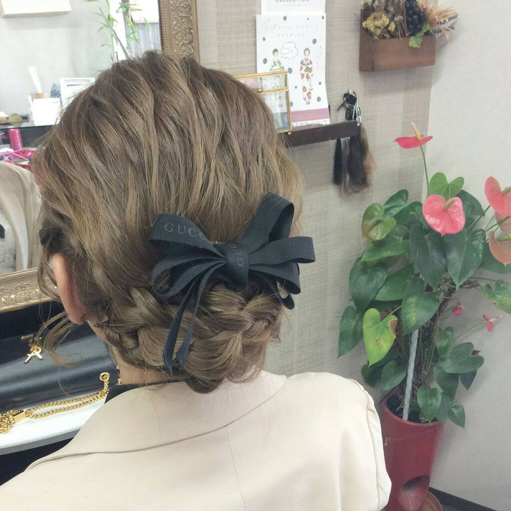 結婚式髪型|セルフで出来る大人っぽいお呼ばれスタイル《ショート・ボブ・ミディアム・ロング》の画像