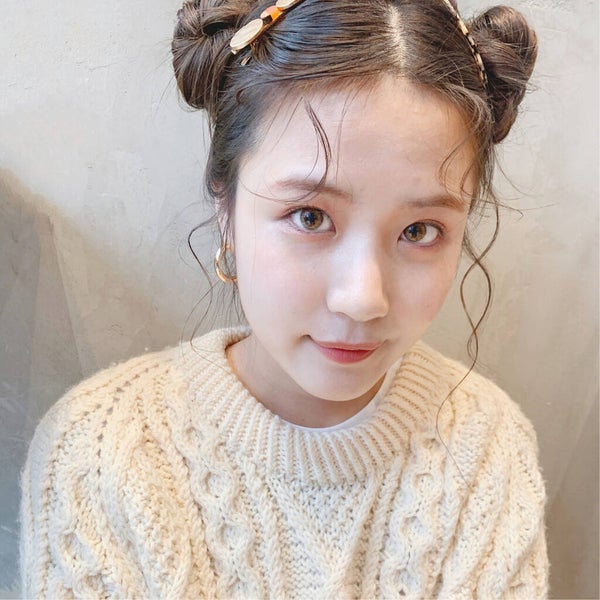 「流行りの韓国ヘアアレンジ特集!ポニーテール・おだんご・ハーフアップ・三つ編みなど」の画像(#336155)