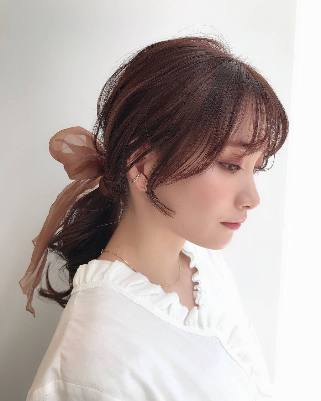 「流行りの韓国ヘアアレンジ特集！ポニーテール・おだんご・ハーフアップ・三つ編みなど」の画像（#336174）