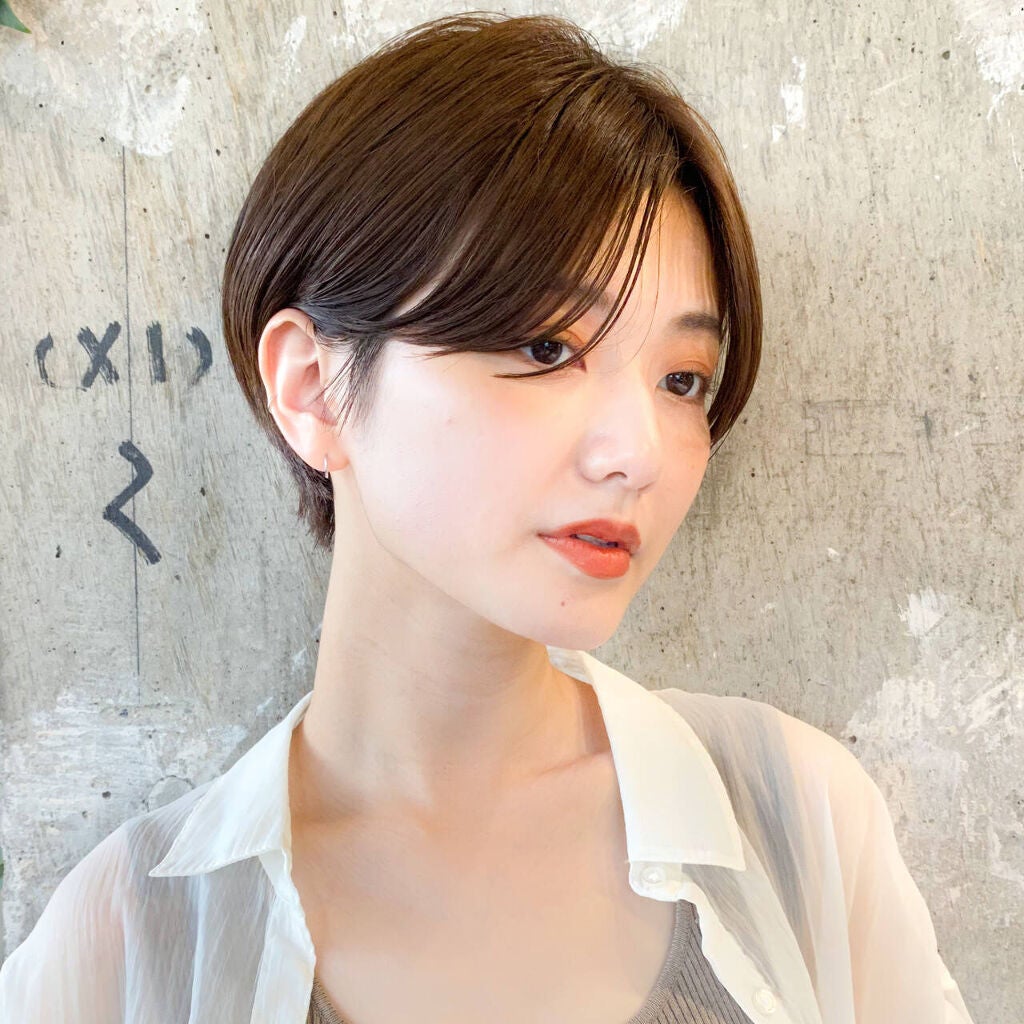 マッシュショートヘア