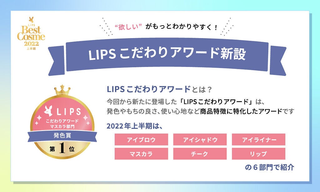 【LIPSベストコスメ 2022上半期】ついに明日、結果発表!ベスコスの楽しみ方をチェックの画像