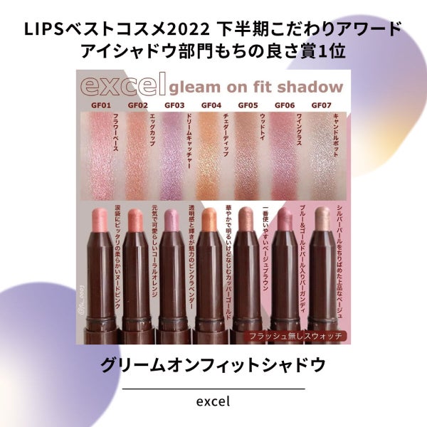 「アイシャドウの受賞アイテムから逸品アイテムをピックアップ【LIPSベストコスメ2022】」の画像(#447446)