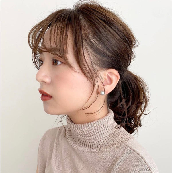 「あか抜けのコツは"こなれおくれ毛"にあり。真似したい【お手本ヘアカタログ】も必見」の画像(#464768)