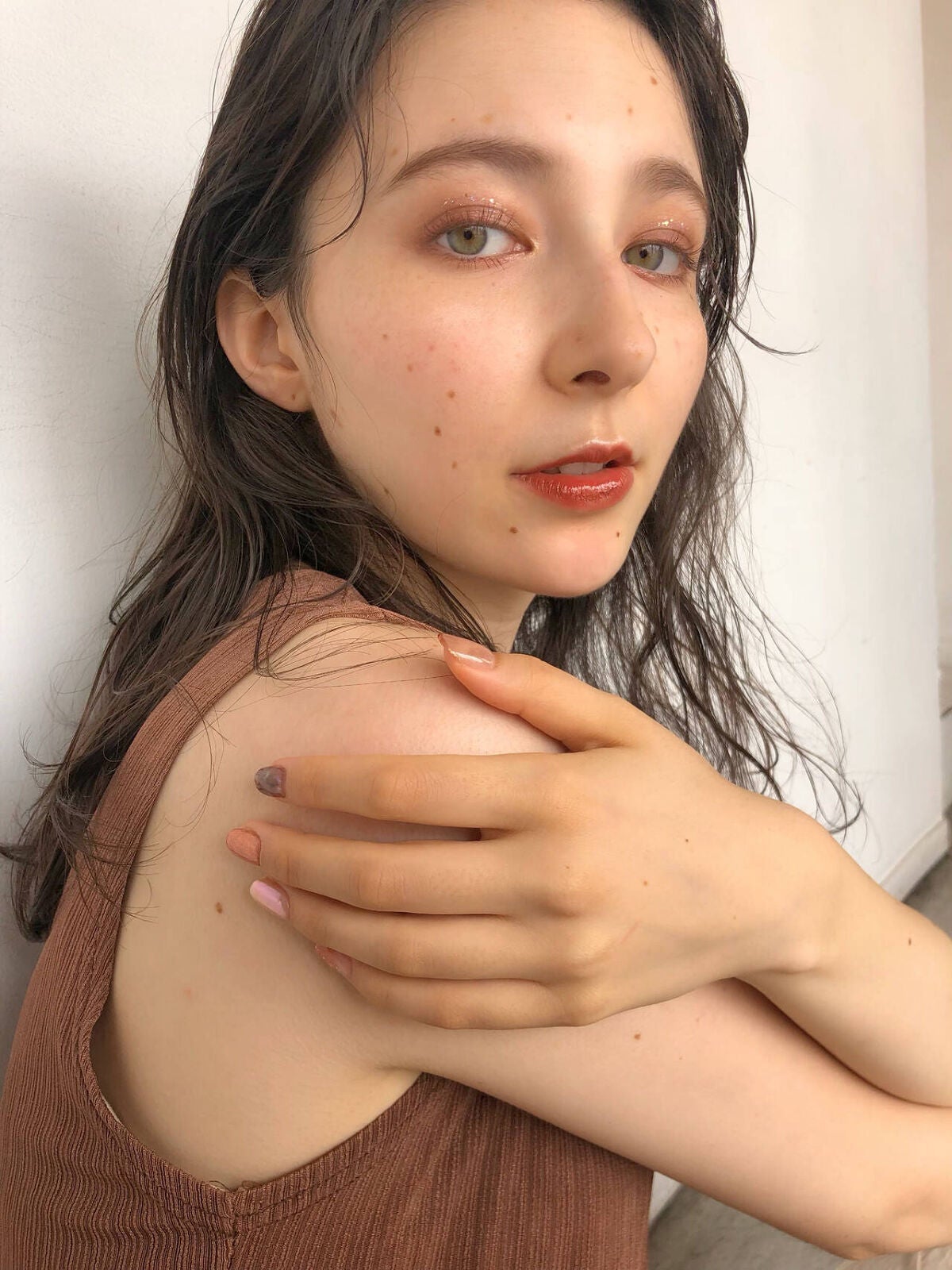 ロングヘアの女性