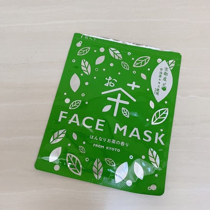 お茶フェイスパック