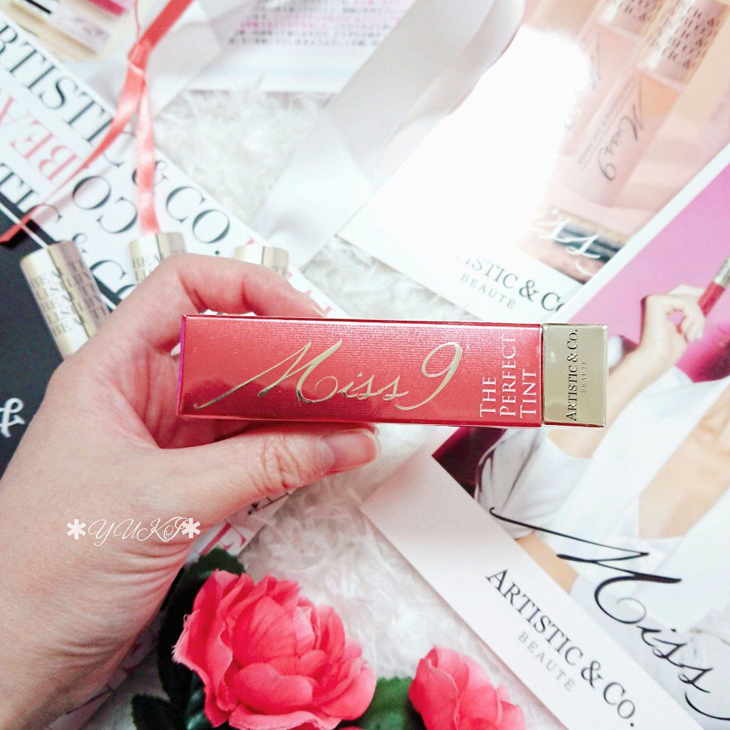 ミスナイン ザ パーフェクト ティント/ARTISTIC&CO./リップティントを使ったクチコミ(2枚目)