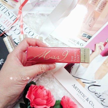 ミスナイン ザ パーフェクト ティント/ARTISTIC&CO./リップティントを使ったクチコミ(2枚目)