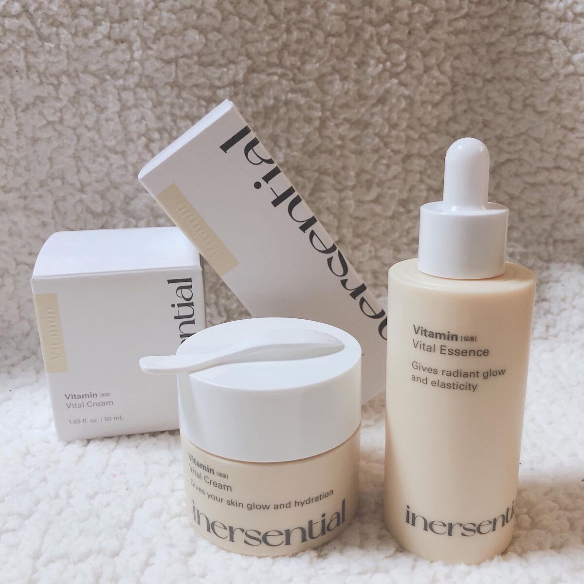 バイタルクリーム/inersential/フェイスクリームを使ったクチコミ（1枚目）