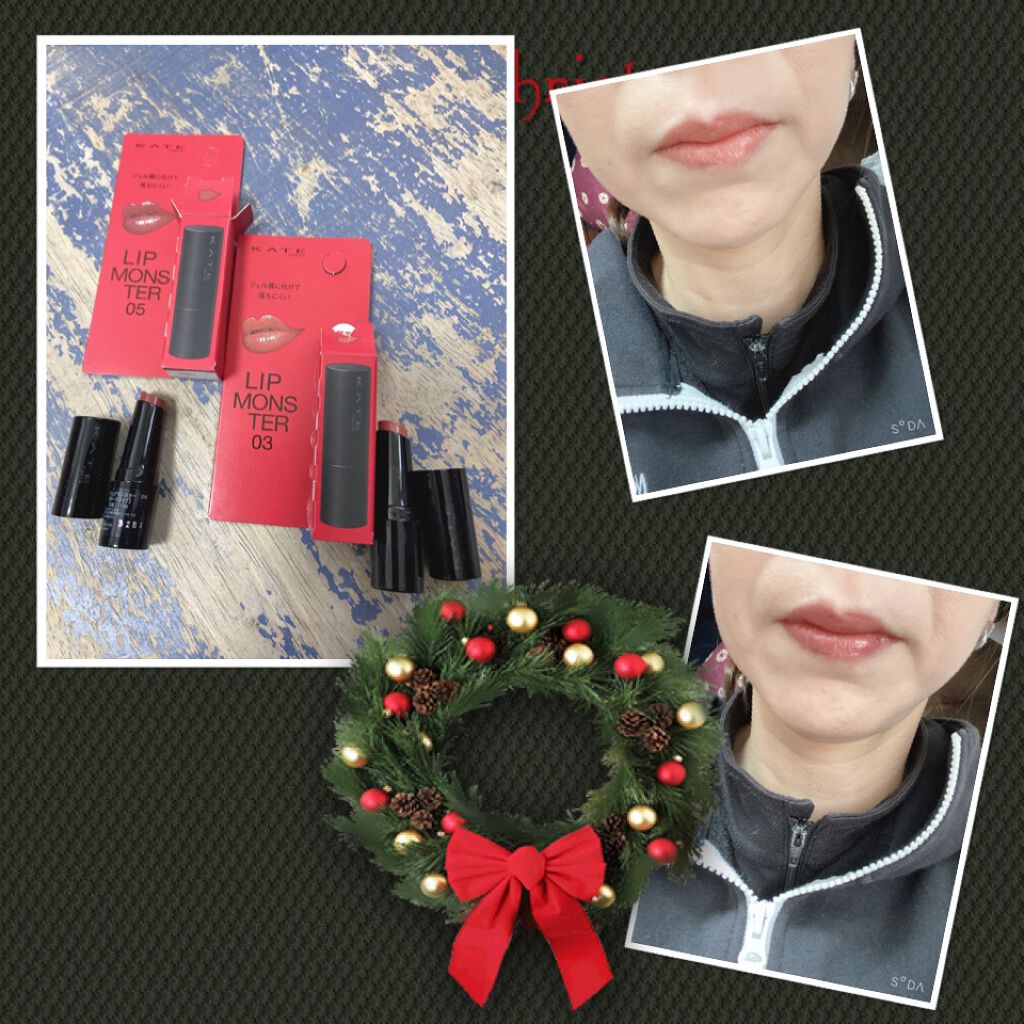ケイト リップモンスター/KATE/口紅を使ったクチコミ（1枚目）
