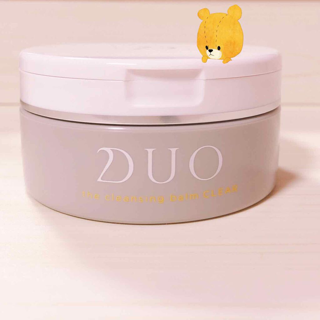 デュオ ザ クレンジングバーム クリア/DUO/クレンジングバームを使ったクチコミ（1枚目）