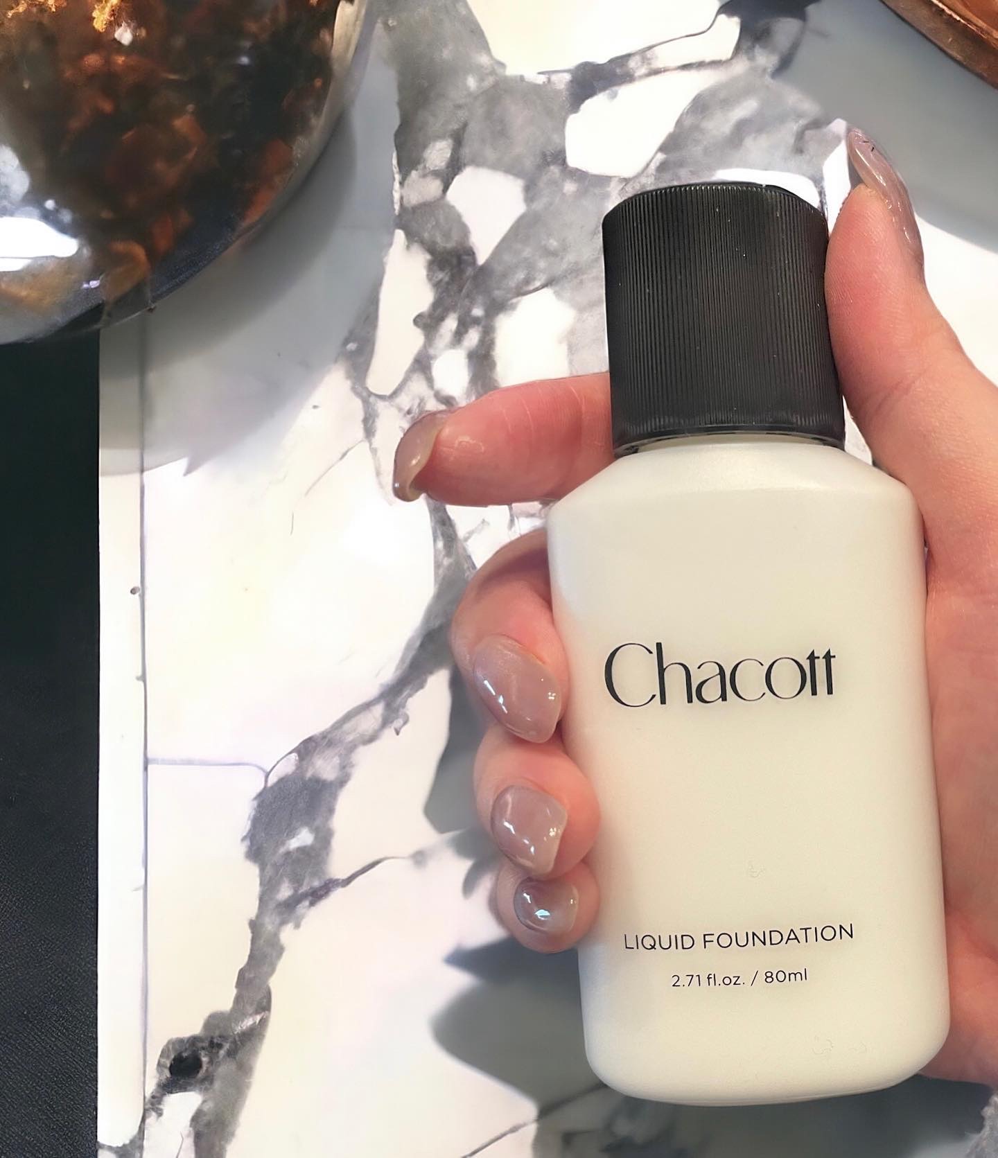 チャコット・コスメティクス リキッドファンデーション フェイス＆ボディ 317のクチコミ「CHACOTT＜チャコット＞ リキッドファンデーション 80ml 317 ホワイト

白肌にも.....」（2枚目）