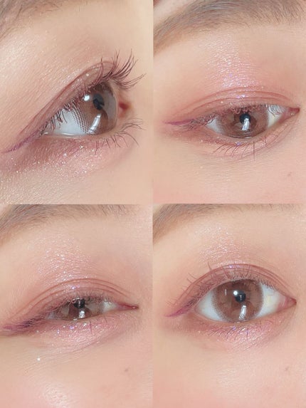 ごんす@YouTube始めました on LIPS 「《優しく可愛く盛るカラコン❤︎》ほんの〜り赤っぽブラウンで優し..」(4枚目)