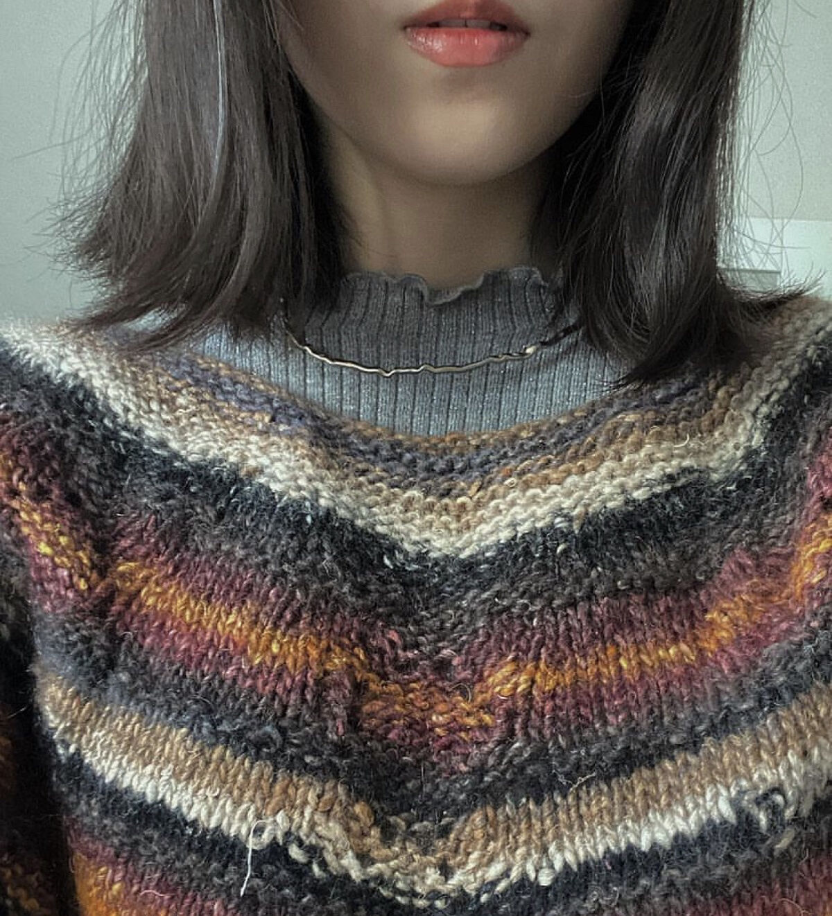 ニュアンスラップティント 03 珊瑚ブラウン/Fujiko/リップティントを使ったクチコミ（3枚目）