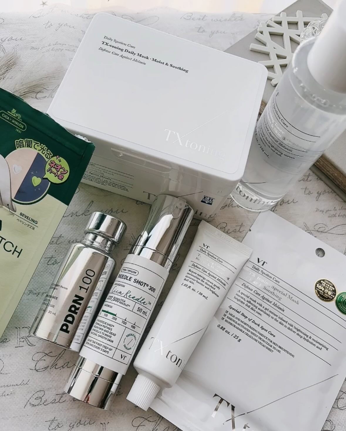 23ワード ∞ on LIPS 「︎︎𓂃⟡.·TXトーニングシリーズ豪華なVTコスメたちが届い..」(4枚目)