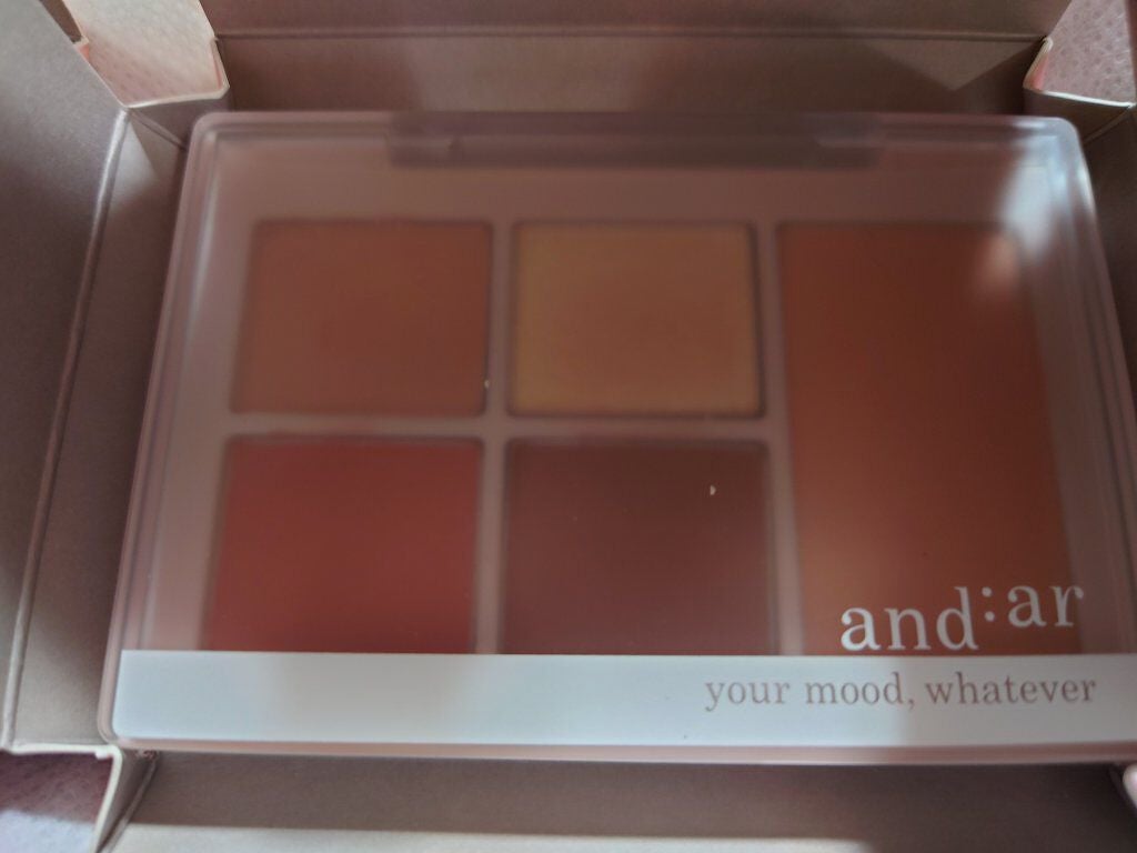 マルチカラーパレット/and:ar/マルチパレットを使ったクチコミ(2枚目)