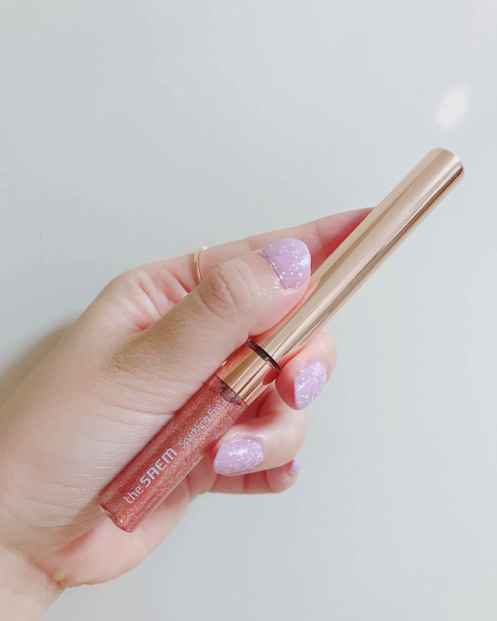 スパークリング アイシャドウ/the SAEM/リキッドアイシャドウを使ったクチコミ(1枚目)