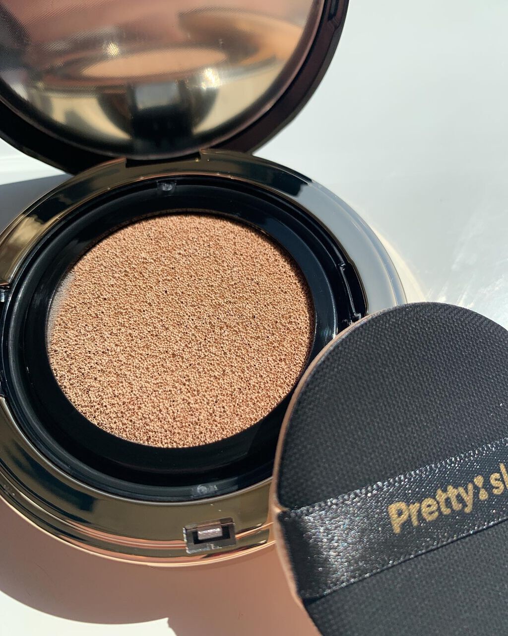 ドラマチッククッション/pretty skin/クッションファンデーションを使ったクチコミ(2枚目)