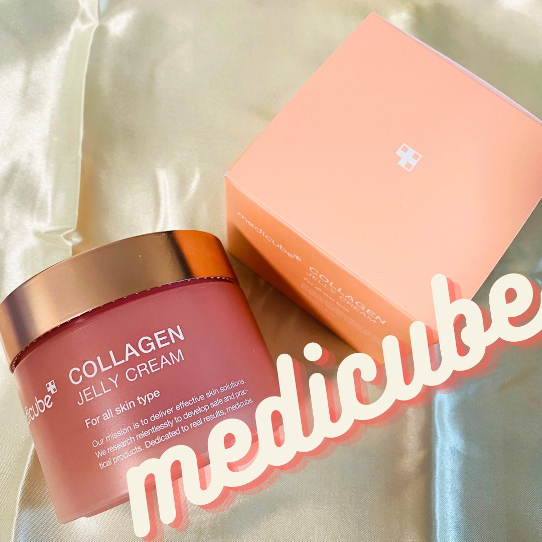 もち肌コラーゲンクリーム/MEDICUBE/フェイスクリームを使ったクチコミ(1枚目)
