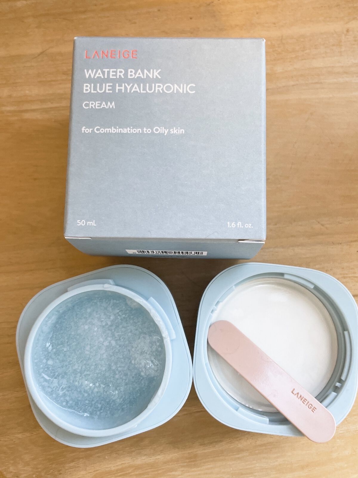 ウォーターバンク ジェルクリーム/LANEIGE/フェイスクリームを使ったクチコミ（2枚目）