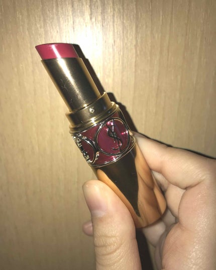 ルージュ ヴォリュプテ シャイン/YVES SAINT LAURENT BEAUTE/口紅を使ったクチコミ(2枚目)