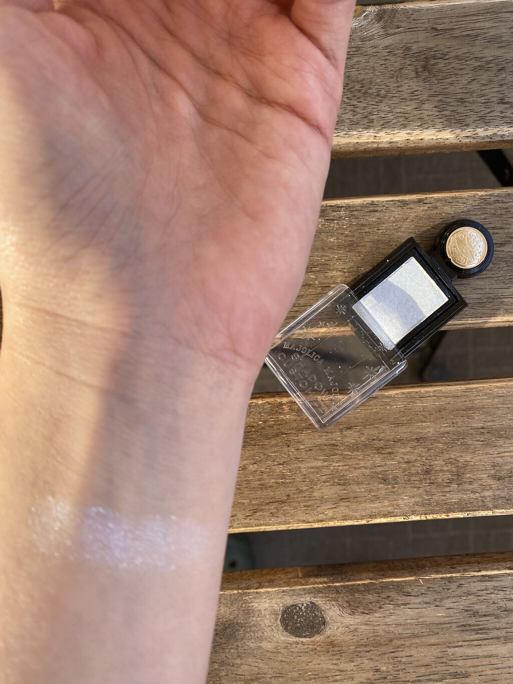 シャドーカスタマイズ (フローティング)/MAJOLICA MAJORCA/単色アイシャドウを使ったクチコミ（2枚目）