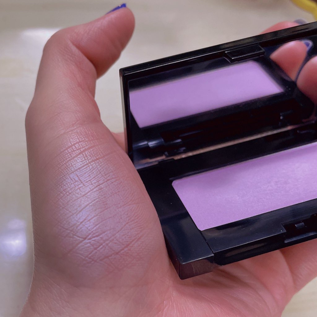 フェイス カラー(レフィル) ラベンダー レイン ハイライター（限定）/shu uemura/パウダーチークを使ったクチコミ（2枚目）