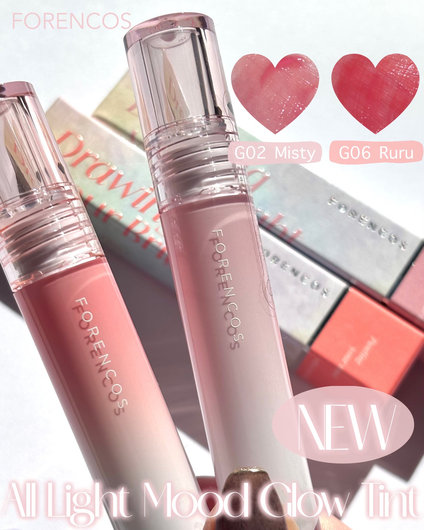 オールライトムードグローティント/フォレンコス/リップティントを使ったクチコミ(1枚目)