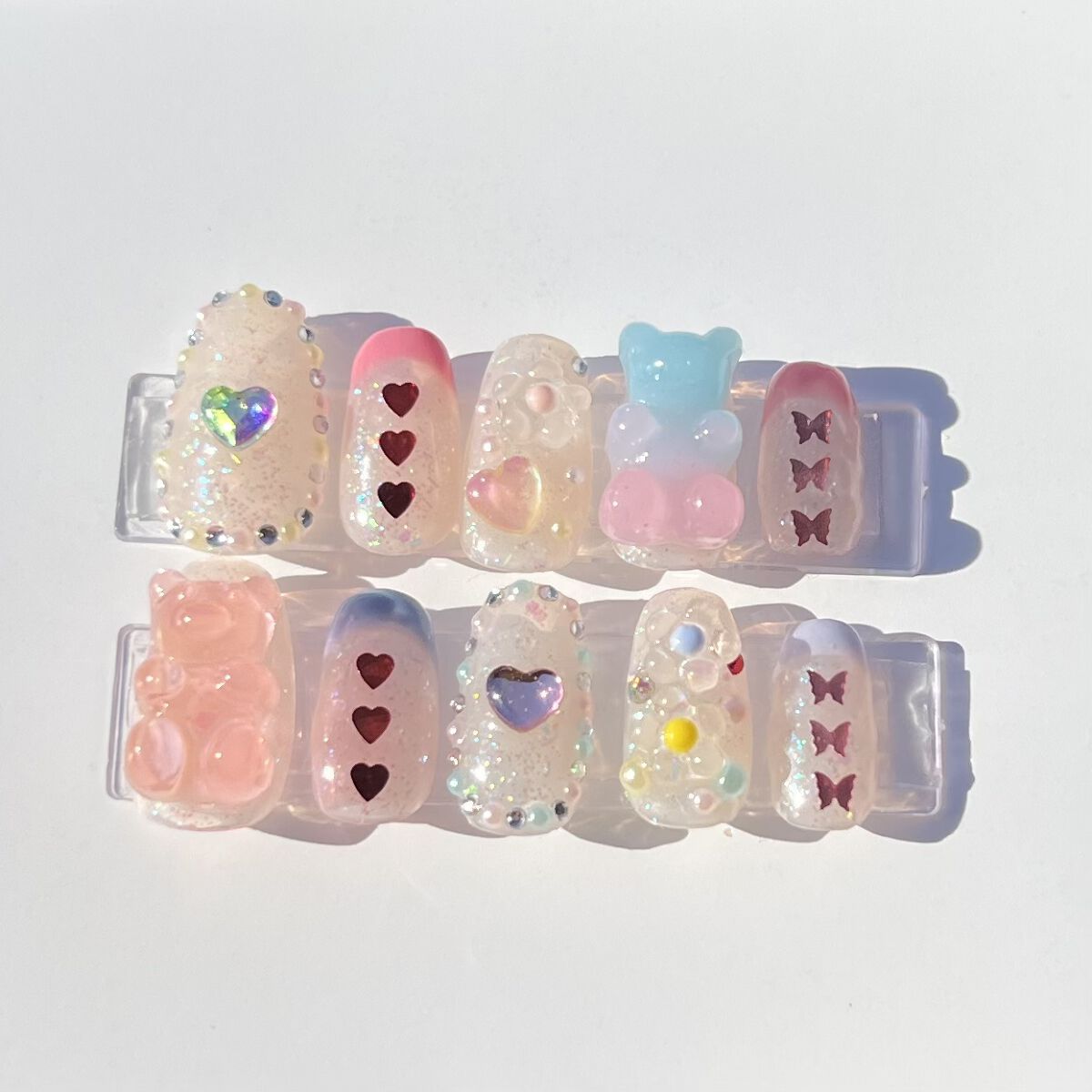 ジェルネイル（ライト対応）/セリア/ジェルネイルを使ったクチコミ（2枚目）