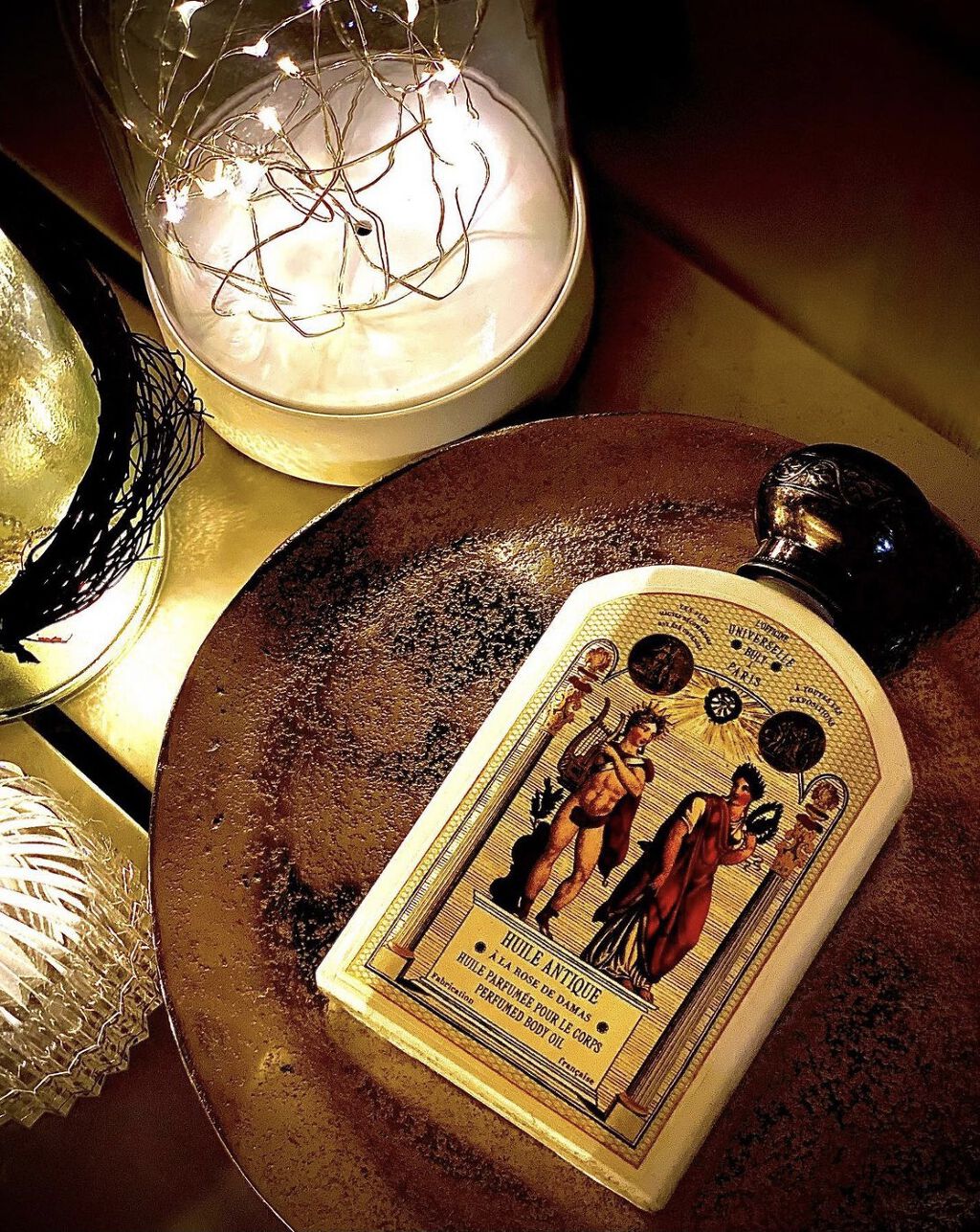 ユイル・アンティーク ローズ・ドゥ・ダマス/オフィシーヌ・ユニヴェルセル・ビュリー/ボディオイルを使ったクチコミ（1枚目）