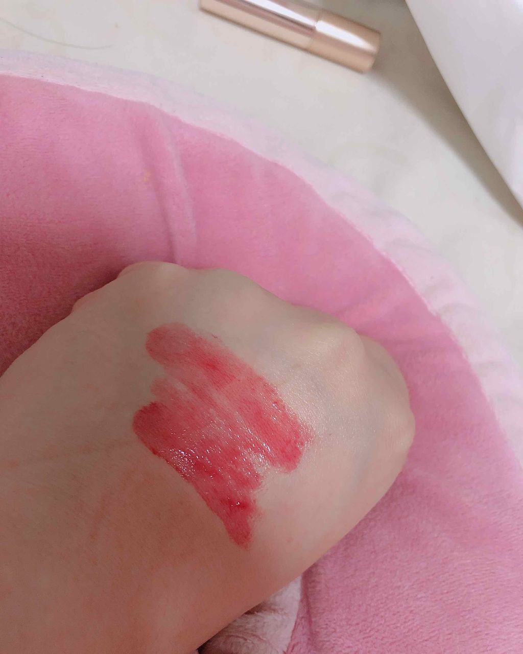 つやぷるリップR/b idol/口紅を使ったクチコミ(2枚目)