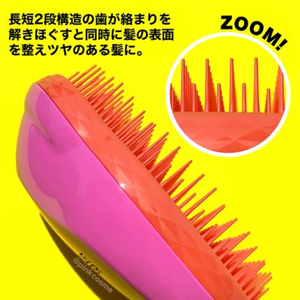 ザ・オリジナル ノーマル/TANGLE TEEZER/ヘアブラシを使ったクチコミ(3枚目)