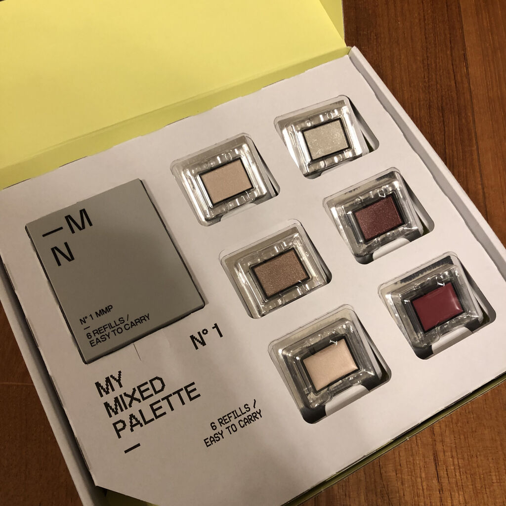 MY MIXED PALETTE 6色カスタムパレット 07 MELANCOLIE/MN/マルチパレットを使ったクチコミ（3枚目）